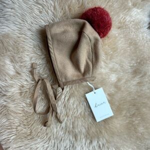 Briar Baby wool Pom bonnet